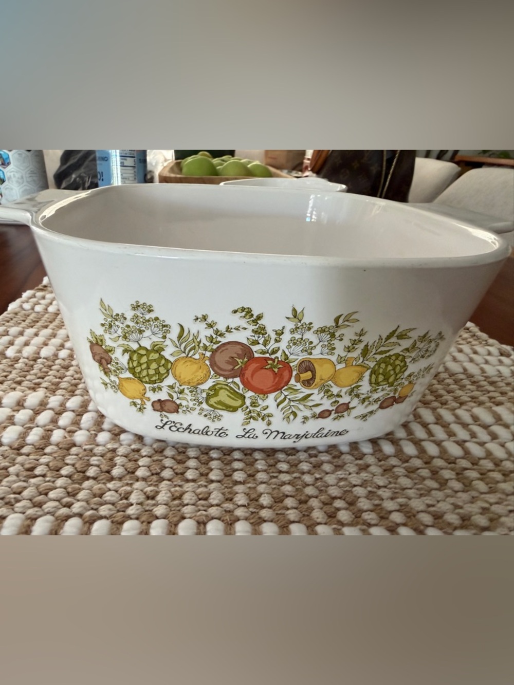 Vintage Corningware L’Echalote series 3-piece set
